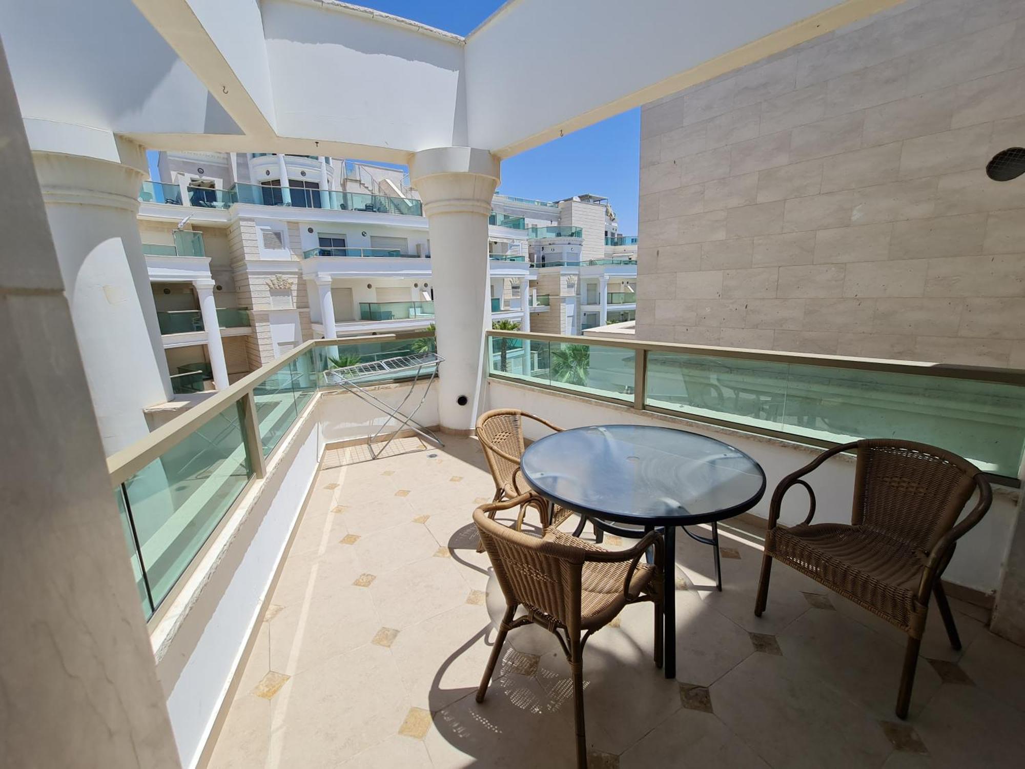 Apartamento Palmore Top Luxury Penthause With Juccuzi First Line Of The Seaside Eilat Exterior foto