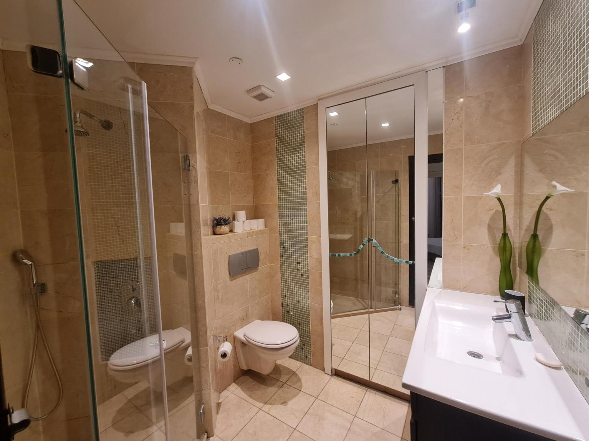 Apartamento Palmore Top Luxury Penthause With Juccuzi First Line Of The Seaside Eilat Exterior foto