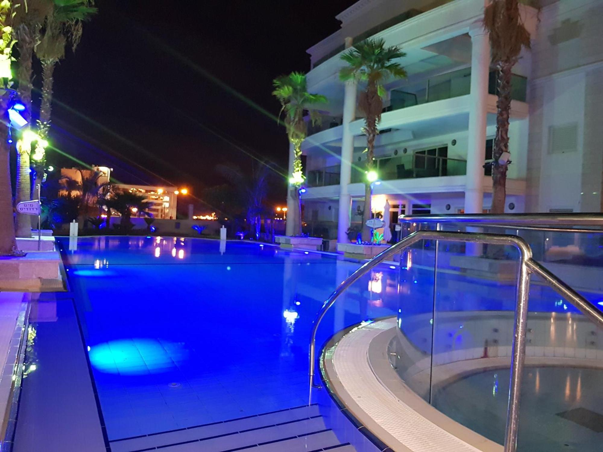 Apartamento Palmore Top Luxury Penthause With Juccuzi First Line Of The Seaside Eilat Exterior foto